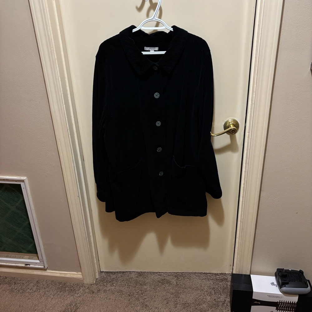Women’s Black Corduroy Jacket